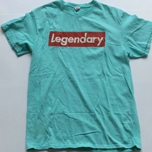 Legendary teal Tee